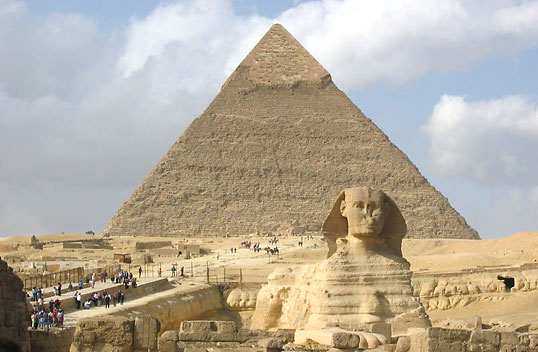 La Sfinge e la Piramide di Cheope